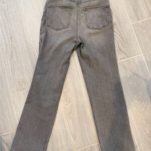 Good American Good Curve Straight Leg Jeans w/Super Hi Rise, 28”inseam, 6/28